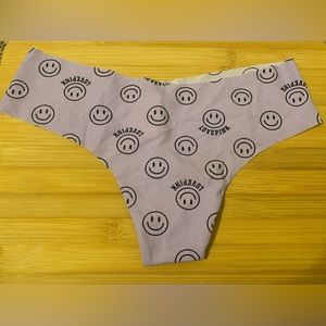 PINK Smiley face underwear